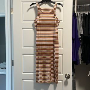 Mid-length fitted dress